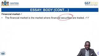 ECONOMICS REVISION PAPER 1 GRADE 12 FOR 18 JUNE 2025