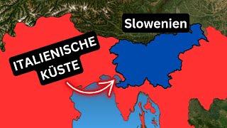 Die Italienische Stadt Die Sloweniens Küstenzugang Versperrt (es war nicht immer so)