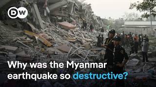 Over 1,600 dead in Myanmar after earthquake levels buildings | DW News