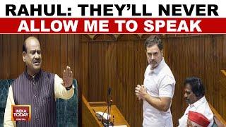 Rahul Gandhi Day After Claiming 'CAG' In Parliament | Rahul Vs Om Birla | India Today News