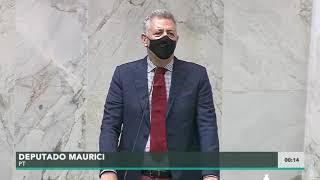 Maurici, Deputado Estadual (PT), pronunciamento durante a Sessão Plenária Extraordinária