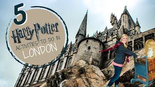 5 HARRY POTTER ACTIVITIES to do in LONDON | UK (Studio Tour, House of Minalima, The Caultron Pub)