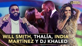 Will Smith, Thalía, India Martínez y DJ Khaled en Premio Lo Nuestro 2025: el gran show de apertura