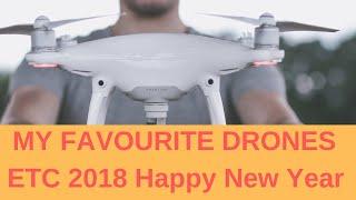 MY FAVOURITE DRONES ETC   2018 Happy New Year 2019