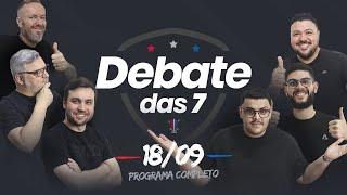 INTER GANHA GRENAL EM ALVORADA | GRÊMIO SE PREPARA PARA PEGAR O FLA | DEBATE DAS 7 | 18/09/24 #39