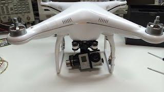 How to internally install a DJI H3-3D or H4-3D gimbal on a DJI Phantom 2