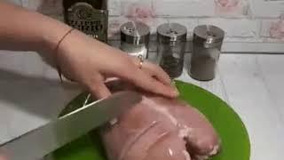 Грудка куринная запечённая