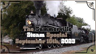 Tennessee Valley Railroad Museum, The Summerville Steam Special, September 16th, 2023