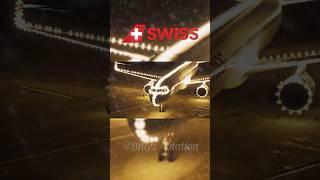 Christmas at Swiss Airlines! #aviation #christmas #snow #pilot #shorts #viral #planes #swiss