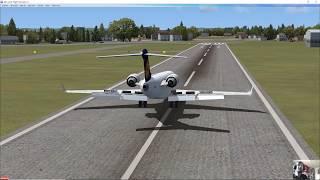 FSX: Bayreuth to Mannheim with a CRJ700