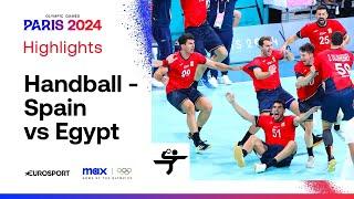 Spain Storm Through To Handball Semi-Final  | #Paris2024 Highlights