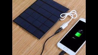 Самодельный Power Bank с солнечной панелью 3.5вт.
