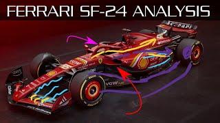 Ferrari  SF-24  -  Aerodynamics Analysis and Initial Thoughts