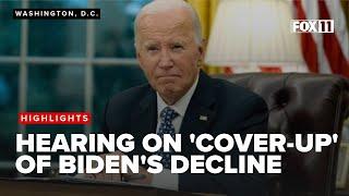 Republicans press for answers on alleged 'cover-up' of Biden's declining health while in office