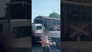 Аварія на залізничному переїзді в Луцьку