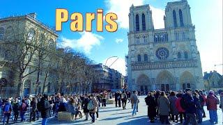 Paris France - Walking tour in Paris, Spring 2025 - February 26, 2025 - Paris 4K UHD