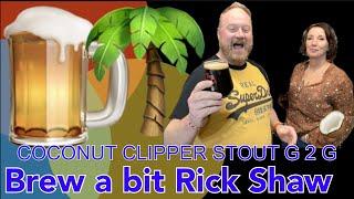 COCONUT CLIPPER STOUT grain to glass 