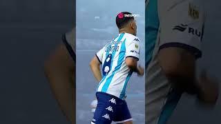 #JuanferQuintero y #Tevez se saludaron en el comienzo del clásico entre #Racing e #Independiente