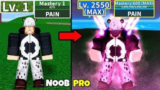 Beating Blox Fruits as Kuma! Lvl 0 to Max Lvl Full Cyborg v4 Awakening Noob to Pro in Blox Fruits!