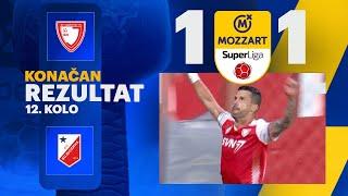 Mozzart Bet Super liga 2024/25 - 12.Kolo: JEDINSTVO – VOJVODINA 1:1 (1:0)