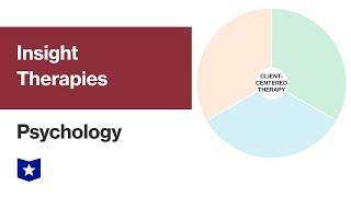 Insight Therapies | Psychology