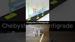 Chebyshev's Plantigrade Machine #design #mechanical #engineering #Mechanism #fusion360 #cad