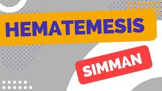 Hematemesis PLAB 2 SIMMAN Station| SIMMAN Hematemesis| How to Complete SIMMAN in 8 Minutes| PLAB 2|