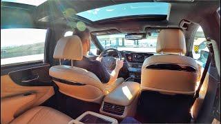 2021 Lexus LS 500 POV Ride (3D Audio)(ASMR)