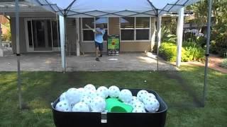 Chris Demos Backyard Batting Cage