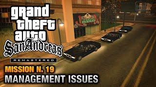 GTA San Andreas Remastered - Mission #19 - Management Issues (Xbox 360 / PS3)