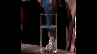 This is hydrophobic sand. Take it out of the water and you'll be surprised. Vine By: ScienceP