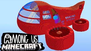 ОГРОМНЫЙ AIRSHIP (ДИРИЖАБЛЬ) из AMONG US в МАЙНКРАФТ!