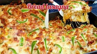 Bread lasagna  || with Hira Baryar