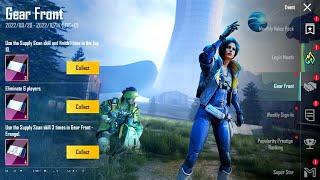 Gear Front Event Get Free Character Vouchers In PUBG Mobile