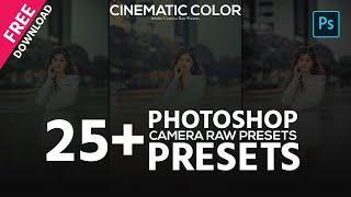 25+ Photoshop camera raw presets free download । Photoshop Tutorial । #preset #camerarawpresets