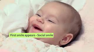 Social Smile -Your first social interaction (Amazing developmental milestones)