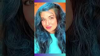 Как стать Мальвиной ? Color Blush Lagoon blue SEPHORA #shorts