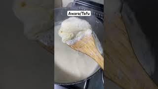 How to make Awara/Tofu #youtubeshorts #awara