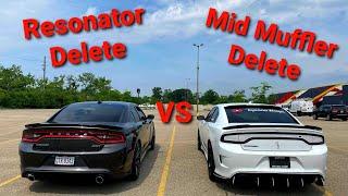 Resonator vs Muffler Delete (Which Sounds Better??)