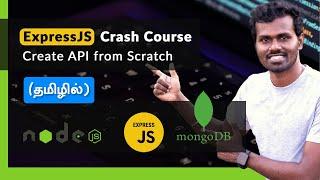 Nodejs - Create API from scratch (CRUD) | Backend | MongoDB  | MERN Stack | Tamil