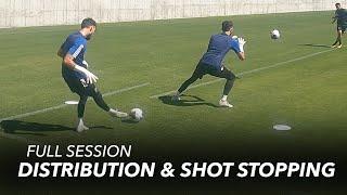 4 Distribution & Shot Stopping Exercises | Goalkeeper Training