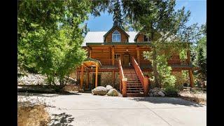 750,000 COZY LOG CABIN HOME TOUR IN LAKE ARROWHEAD CALIFORNIA!