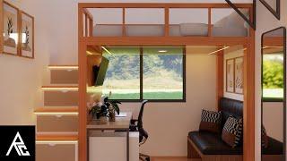 Aesthetic Loft Bed Idea for Small Rooms (3x3 Meters)