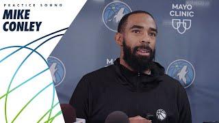 “Guys Have Made Big Plays.” | Mike Conley Practice Sound | 11.19.24