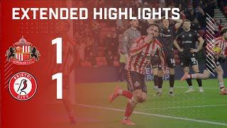 Extended Highlights | Sunderland AFC 1 - 1 Bristol City