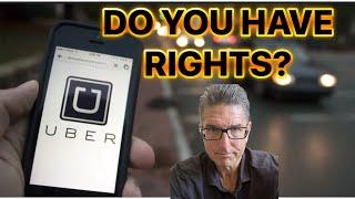 YOU ARE WARNED ️YOU HAVE REDUCED RIGHTS USING UBER AND UBER EATS