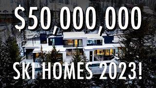 We Look At 5 Of The Most Expensive Mansions in Aspen, Vail, Tahoe & Park City - Ski Season 2023