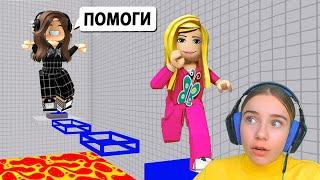 ОББИ НА ДВОИХ С АЛЁНОЙ в ROBLOX Teamwork Puzzles