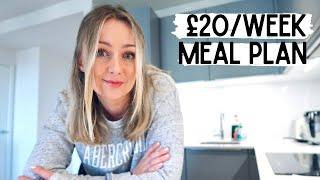 £20 A WEEK FOOD BUDGET | Grocery Haul On A Budget ( Meal Planning On A Budget UK )