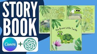 How to create a story book on canva ( Step-by-step 2024 )